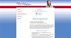 Desktop Screenshot of kstaturgentcare.pdswebpro.com